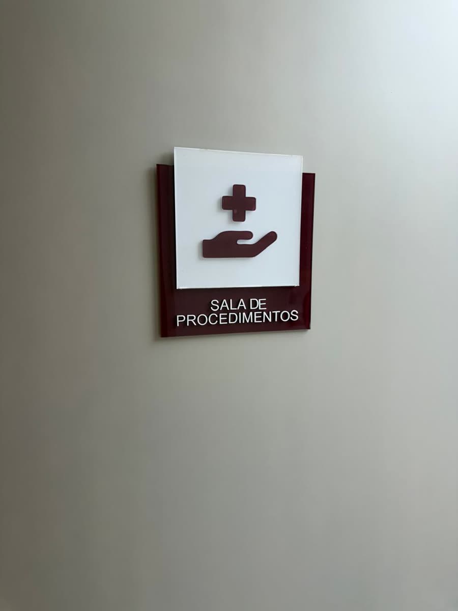 Sala de procedimentos do consultório
